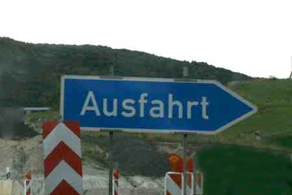 Symbolischer Baustart für A 72 Borna - Rötha