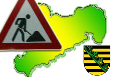 Sperrung der Autobahntunnel bei Dresden