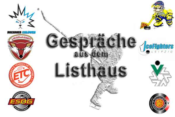 `Gespräche aus dem Listhaus´ mit Vertretern des sächsischen Eishockeys