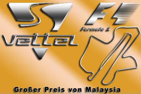 Sebastian Vettel gewinnt Großen Preis von Malaysia in Sepang