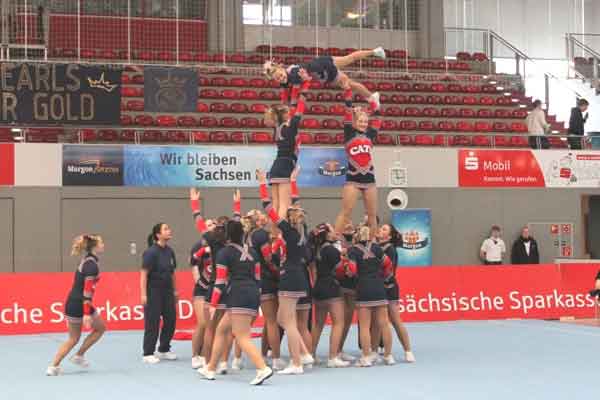 Leipziger Teams erfolgreich bei Sächsischer Cheerleadermeisterschaft
