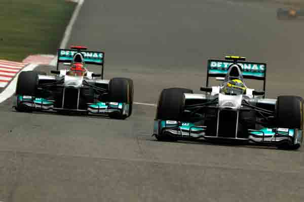 Nico Rosberg holt Pole beim Grand-Prix in China