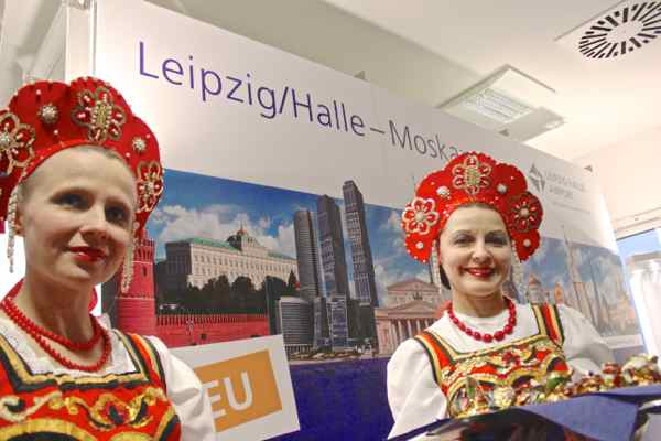 Neue Verbindung von Leipzig in die russische Hauptstadt Moskau erfolgreich gestartet
