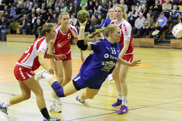 Luisa Sturm erzielte die beiden entscheidenden Treffer in der Endphase des Spiels gegen Badenstedt