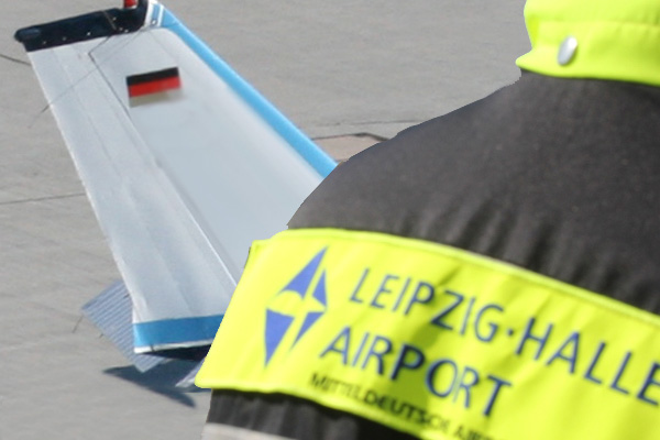 Bruchlandung einer Cesna sorgt für Behinderungen am Flughafen Leipzig/Halle