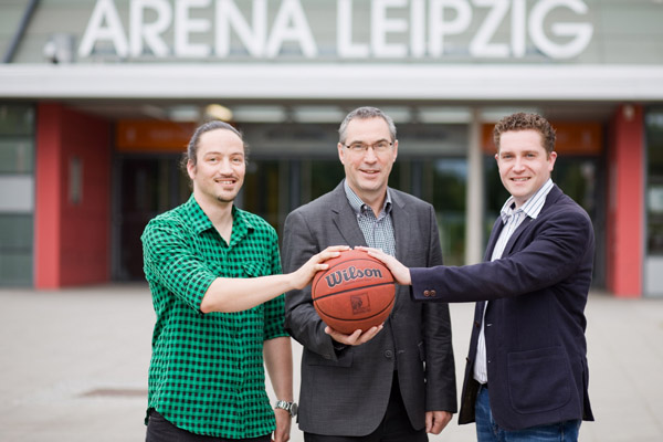 "Der Alte" und die beiden Neuen: Dr. Werner Scholz (Mitte) mit den beiden neuen LBM-Geschäftsführern Mark Hoffmann (links) und Christoph Stumpf