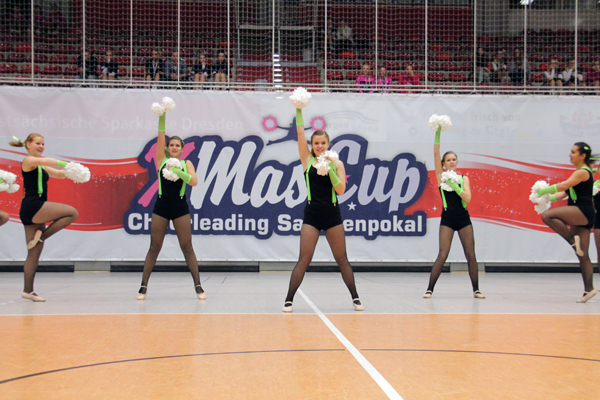 Leipziger auf dem Weg zur Cheerleading-Regionalmeisterschaft Ost – SC DHfK Leipzig