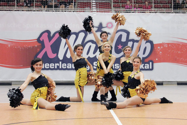 Leipziger auf dem Weg zur Cheerleading-Regionalmeisterschaft Ost - L.E. Dancers