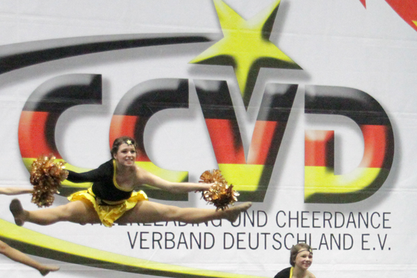 Teams aus NRW dominieren die Deutschen Cheerleading Meisterschaften des CCVD