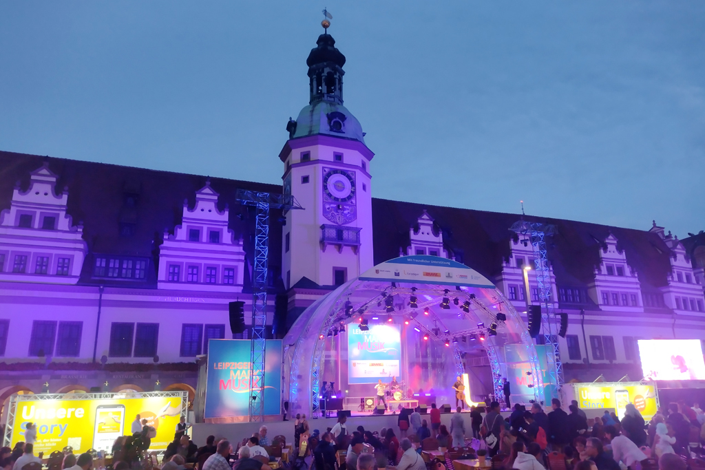 Leipziger Markt Musik 2022 - demnächst wieder als Classic Open auf dem Markt