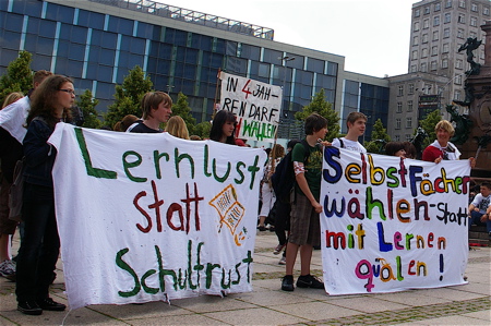 Bundesweiter Bildungsstreik - Proteste auch in Leipzig 