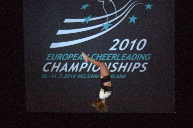 Cheerleading-Europameisterschaft in Helsinki mit Favoritensiegen